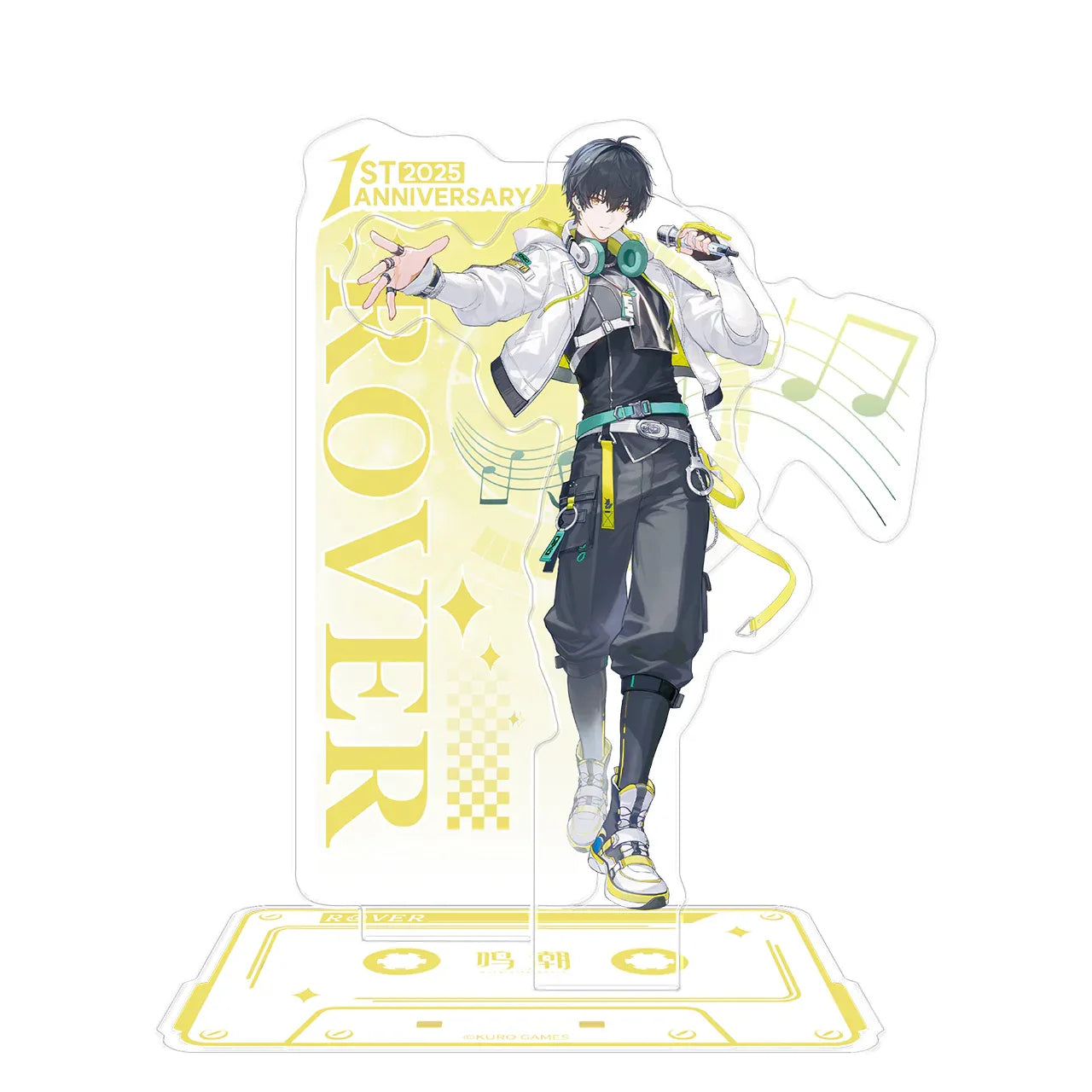 The Sound Of Chasing The Tide Series Acrylic Stand Wuthering Waves Male Rover ACG Go Anime www.acg-go.com Brant, Carlotta, Ciaccona, Rover, Standee, Zani