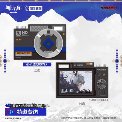 Echo of Snowy Mountain Series Acrylic Camera-design Mini Set
