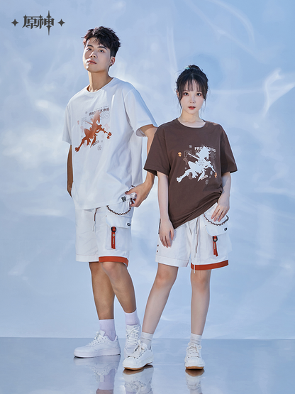 Genshin Impact Yoimiya Frolicking Flames T-shirt