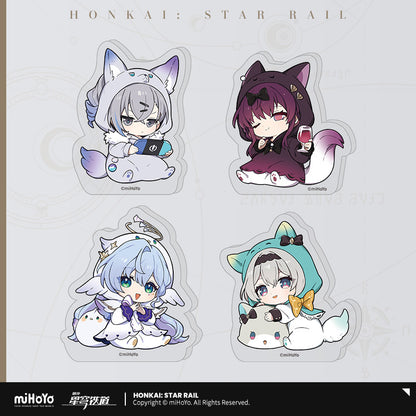 Honkai: Star Rail Girls' Dormitory Series Chibi Acrylic Mini Standee