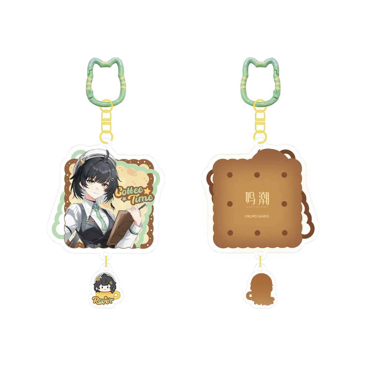 Wuthering Waves When the Skies Align Theme Rover Acrylic Keychain Female Rover ACG Go Anime www.acg-go.com Female Rover, Male Rover, Pendant & Keychain, Wuthering Waves