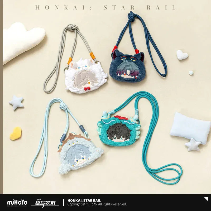 Honkai: Star Rail Boys Dormitory Chibi Household Series Plush Coin Purse