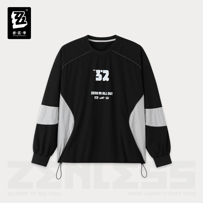 Zenless Zone Zero 2026AW｜Patchwork Sports Quick-Dry Pullover Top
