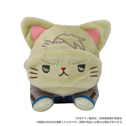 jujutsu kaisen with cat plushie with sleep shade nesoberi ACG GO