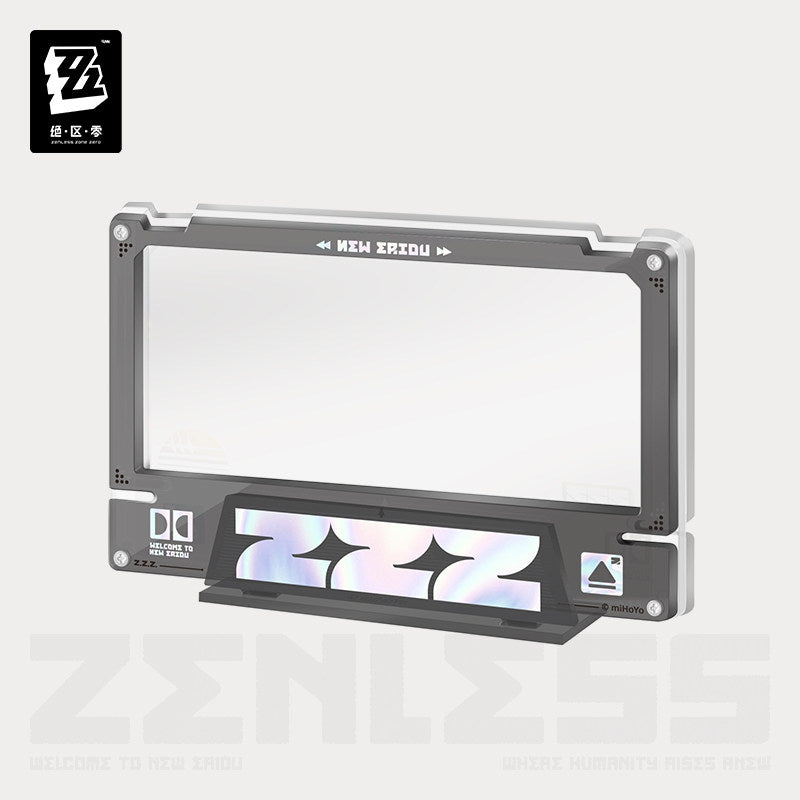 Zenless Zone Zero Mindscape Cinema Series Metropolitan Order Division Framed Acrylic Insert Set