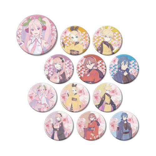 Sakura Miku Art By Kuro Badge Mystery Box Vocaloid! Hatsune Miku Random One ACG Go Anime www.acg-go.com Mystery Box