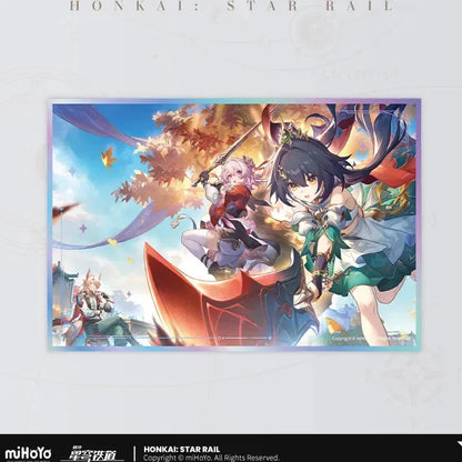 Interstellar Journey Series Acrylic Shikishi Cardboard Honkai: Star Rail Finest Duel Under the Pristine Blue ACG Go Anime www.acg-go.com Art Decor, Cardboard, Celestial Eyes Above Mortal Ruins, Even Immortality Ends, Farewell, Galactic Roaming, Into the Yawning Chasm, Penacony, spo-default, Then Wake to Weep