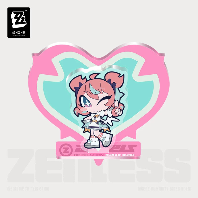 Zenless Zone Zero PINK Sugar Rush Series Acrylic Refrigerator Magnet