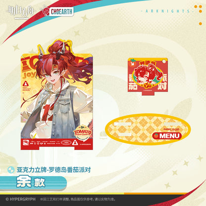Tomato Joypot Party Series Acrylic Stand Arknights