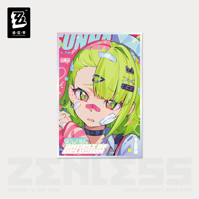 Zenless Zone Zero Angels of Delusion Series Acrylic Shikishi Cardboard