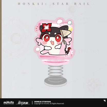 Honkai: Star Rail Pom-pom Exhibition Series Chimera Acrylic Happy Shake Evernight ACG Go Anime www.acg-go.com Happy Shake, Honkai: Star Rail, Pom-Pom