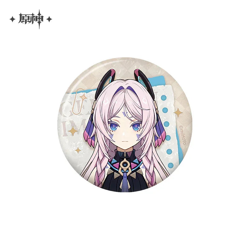 Time Collecting Box Series Badge Genshin Impact Citlali ACG Go Anime www.acg-go.com Albedo, Arlecchino, Badge, Citlali, Diluc, Escoffier, Flins, Furina, Genshin Impact, Kamisato Ayato, Kinich, Mavuika, Nahida, Raiden Shogun, Tartaglia, Venti, Wanderer, Wriothesley, Xiao, Zhongli