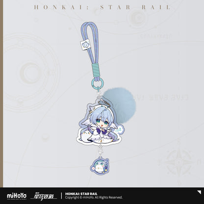 Honkai: Star Rail Girls' Dormitory Series Chibi Acrylic Keychain