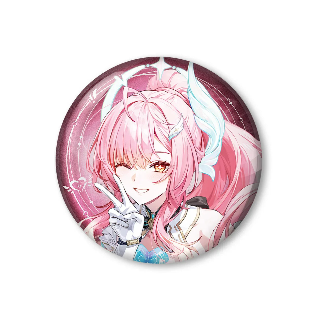 Wuthering Waves Resonator Theme Avatar Glittering Shikishi Badge (Aemeath, Luuk Herssen)