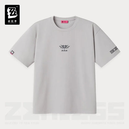 Zenless Zone Zero STUDIO Angels of Delusion Themed Contrast Print T-Shirt