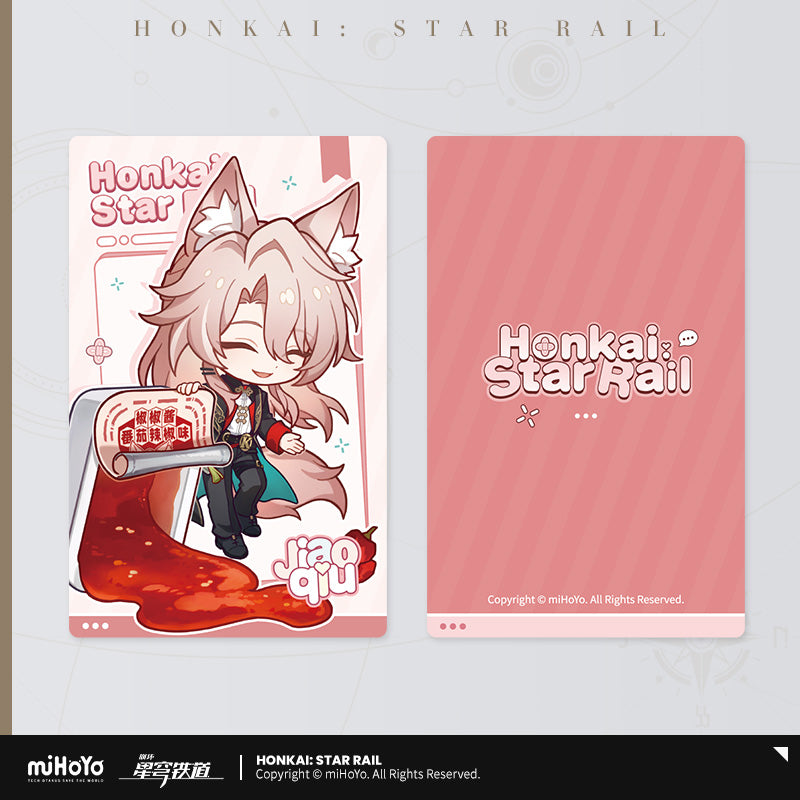 Honkai: Star Rail x KFC 2025 Series Chibi Artwork Laser Cardboard
