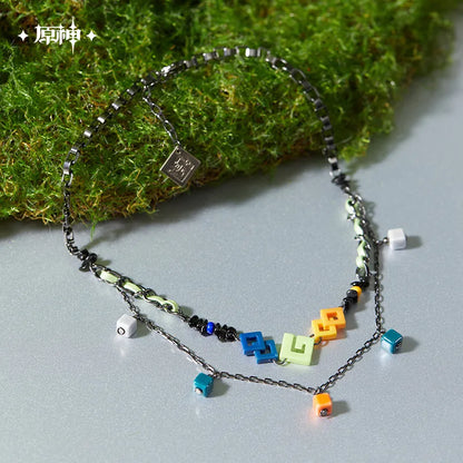 kinich theme impression series double layer short necklace ACG GO