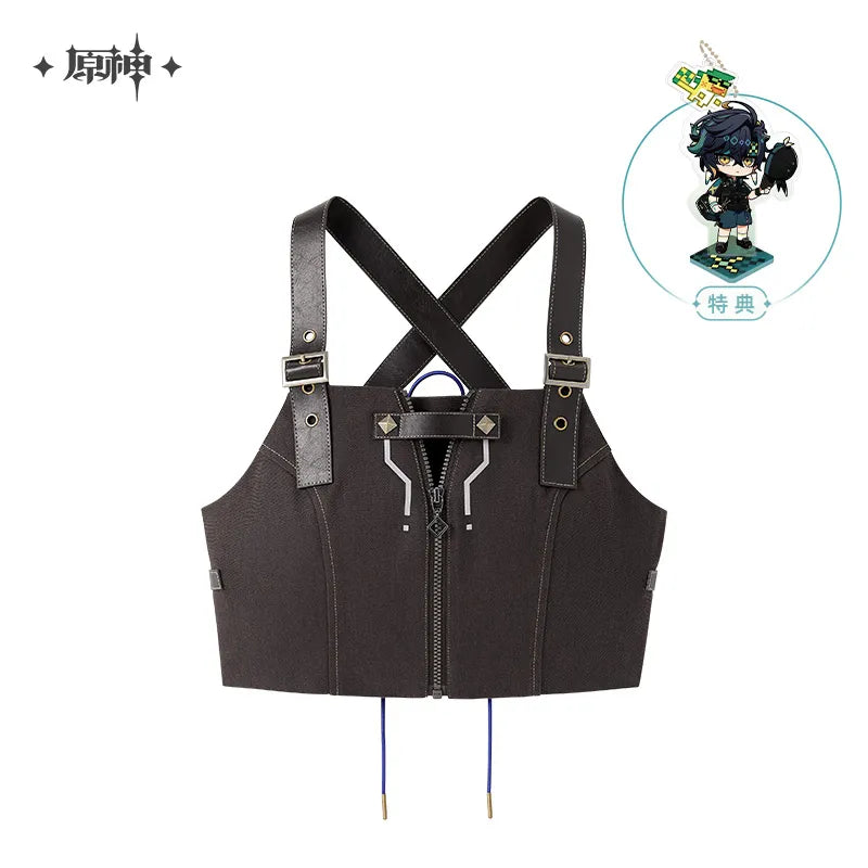 kinich theme impression series patchwork short vest ACG GO