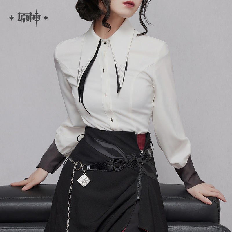 Arlecchino Theme Impression Series Tie-waist Shirt