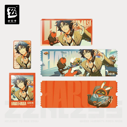 FM Video Series Asaba Harumasa (Badge/ Acrylic Ornament/ Laser Tickets Set)