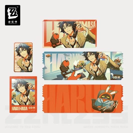 FM Video Series Asaba Harumasa (Badge/ Acrylic Ornament/ Laser Tickets Set)