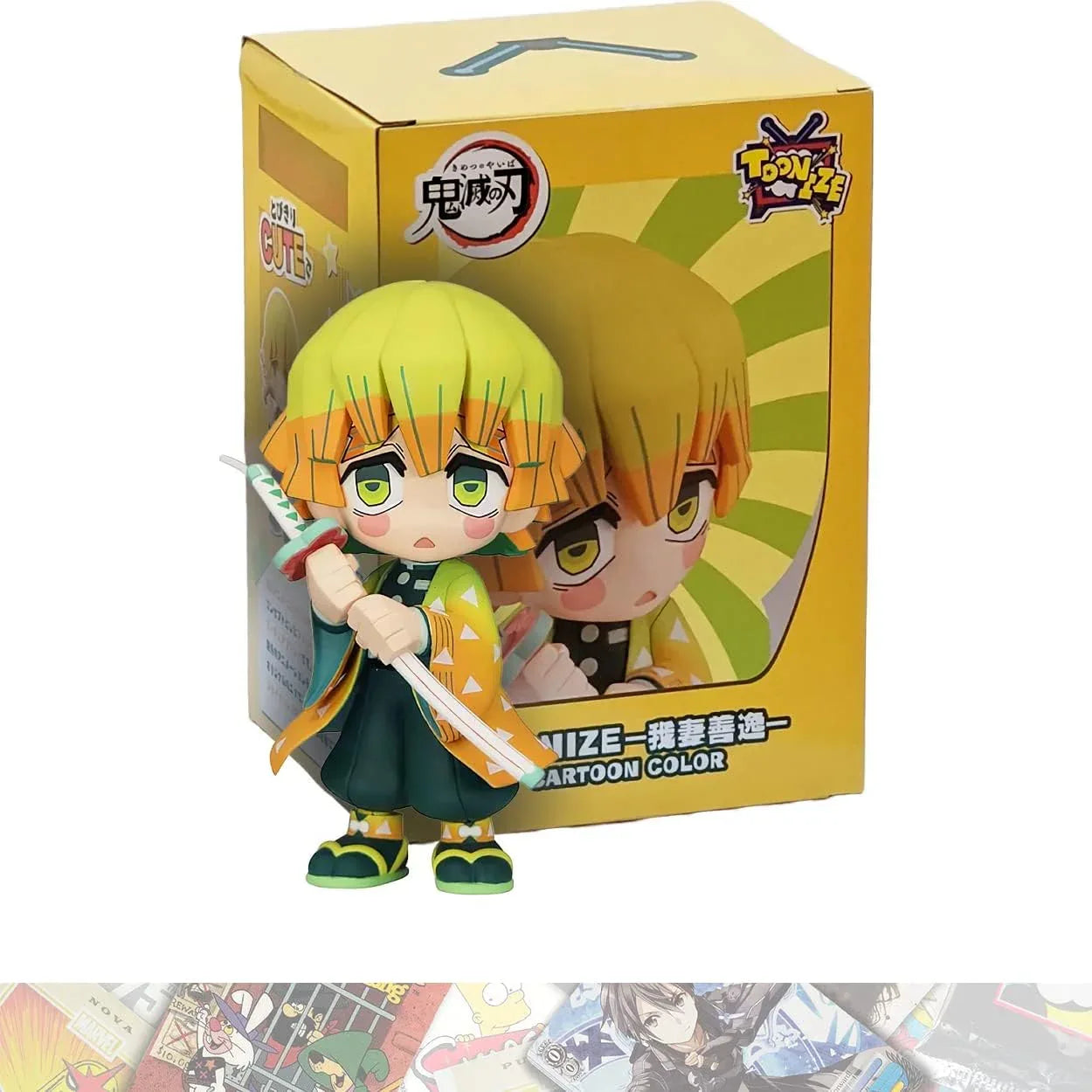 Demon Slayer: Kimetsu No Yaiba Cartoon Color Figure