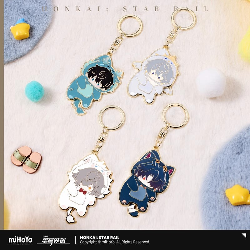 Boys Dormitory Series Chibi Metal Keychain
