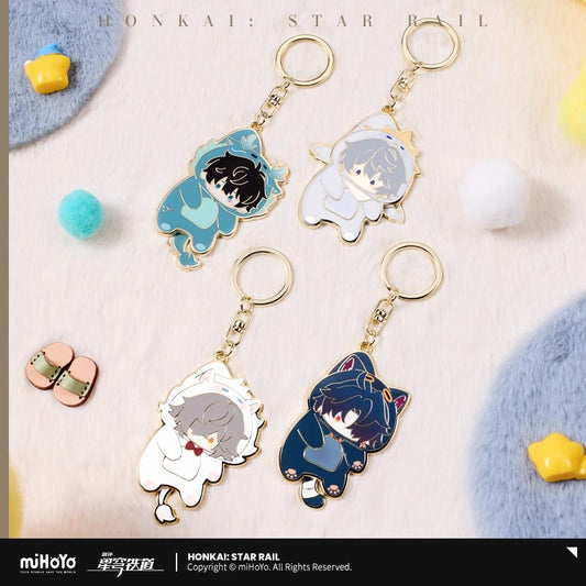 Boys Dormitory Series Chibi Metal Keychain