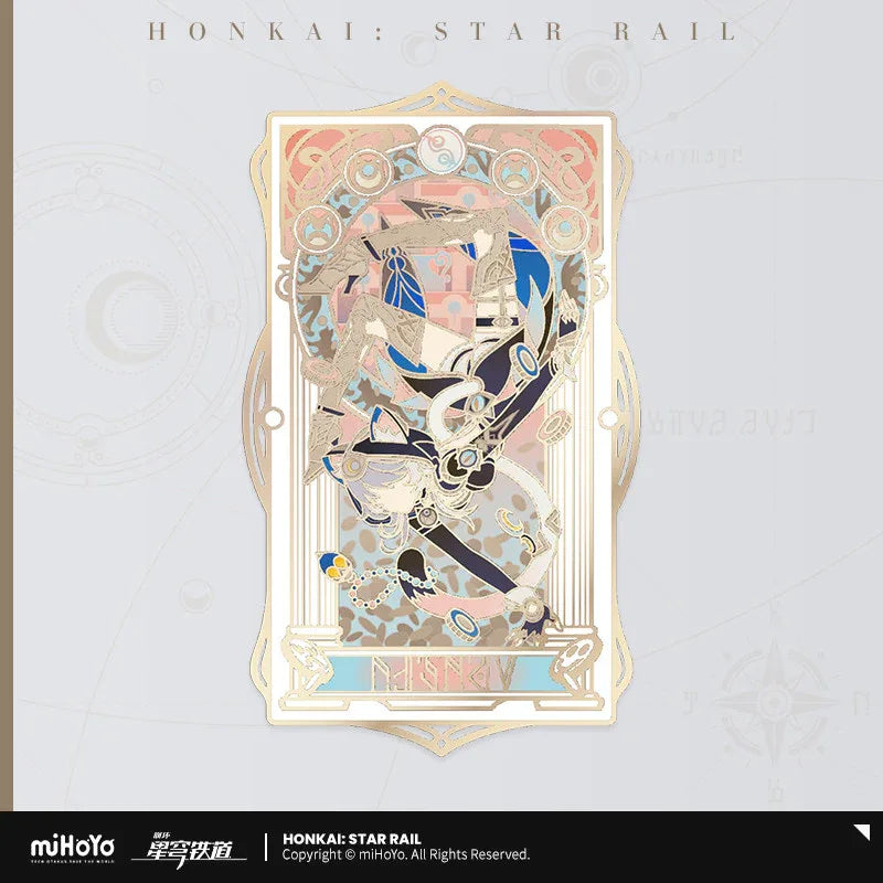 Honkai: Star Rail As I Wrote Series Metal Bookmark