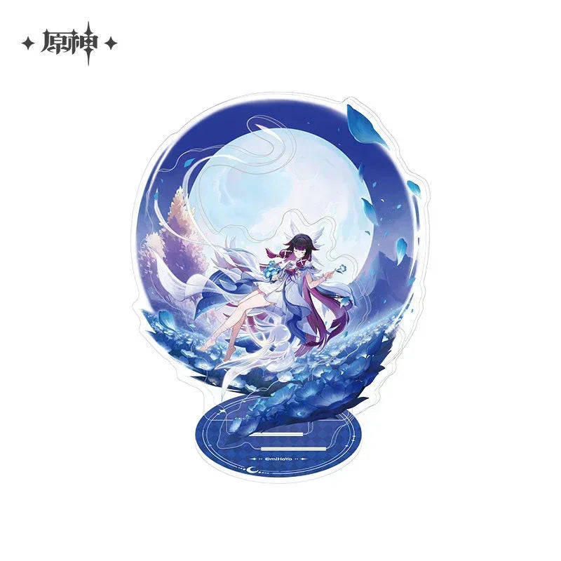 Genshin Impact Columbina Blessing of the Welkin Moon Series Merch Stand ACG Go Anime www.acg-go.com Art Decor, Badge, Columbina, Genshin Impact, Stand