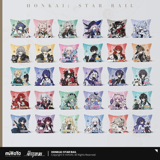 Little Cat Series Square Pillow