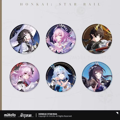 Honkai: Star Rail Invitation From The Stellar Series Tinplate Badge