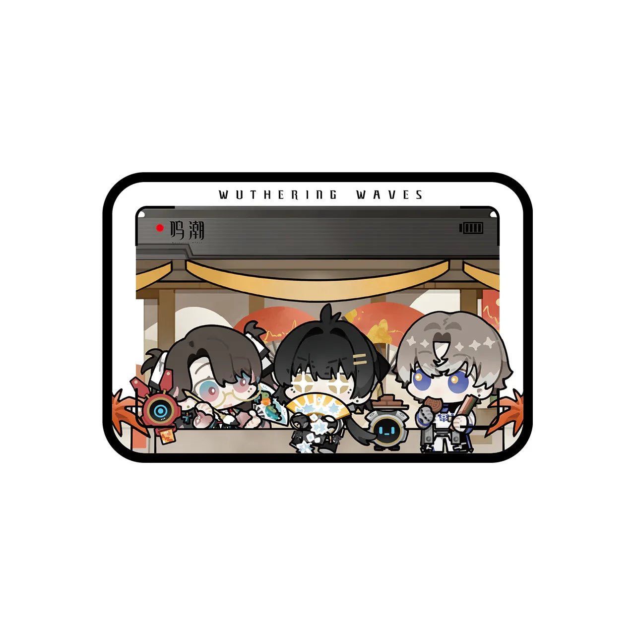 Leisure Daily Theme Refrigerator Magnet Wuthering Waves Moonchase Festival ACG Go Anime www.acg-go.com Household, Wuthering Waves