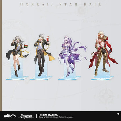 Honkai: Star Rail Fruity Summer Series Acrylic Stand Trailblazer Caelus (Male) ACG Go Anime www.acg-go.com Caelus, Castorice, Honkai: Star Rail, Mydei, Stand, Stelle, Trailblazer