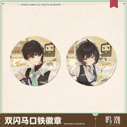 Wuthering Waves When the Skies Align Theme Rover Glittering Shikishi Badge Female Rover ACG Go Anime www.acg-go.com Badge, Female Rover, Male Rover, Wuthering Waves