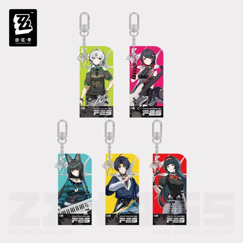 Sparkling Wonderland Series Acrylic Keychain Zenless Zone Zero Hoshimi Miyabi ACG Go Anime www.acg-go.com Anby Demara, Asaba Harumasa, Astra Yao, Ellen Joe, Hoshimi Miyabi, Pendant & Keychain, Zenless Zone Zero