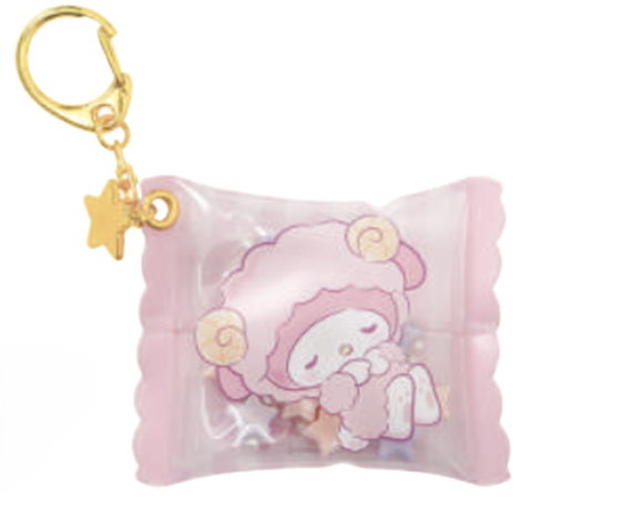 Sanrio Characters Goodnight Sheep Series Shaka Shaka Pillow Keychain