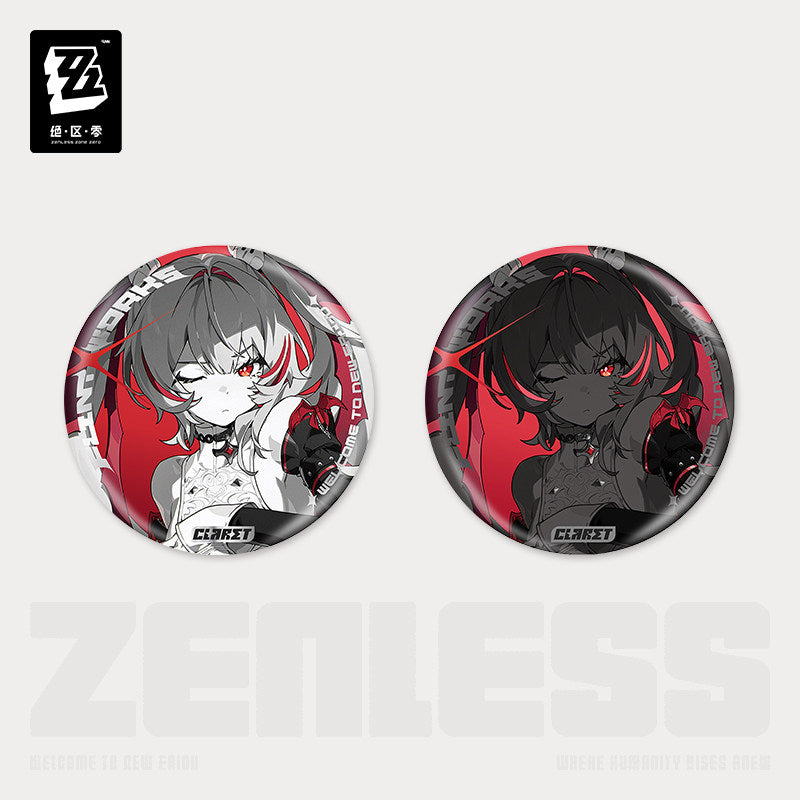 Zenless Zone Zero Mindscape Cinema Series Flint Workshop Reflective Badge