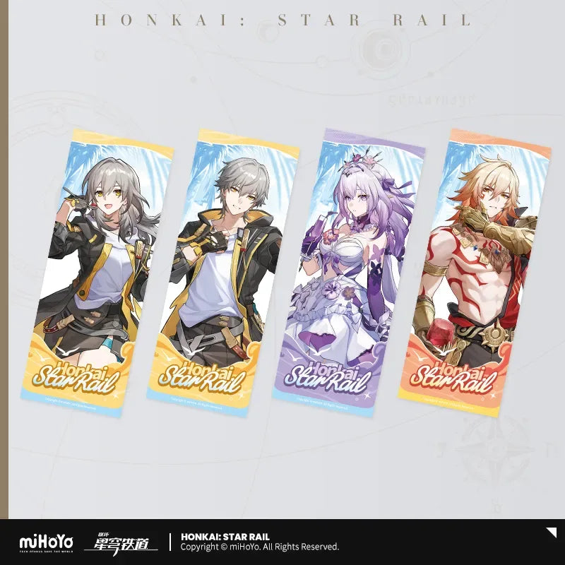 Honkai: Star Rail Fruity Summer Series Laser Ticket Trailblazer Stelle (Female) ACG Go Anime www.acg-go.com Caelus, Castorice, Honkai: Star Rail, Mydei, Stelle, Ticket, Trailblazer