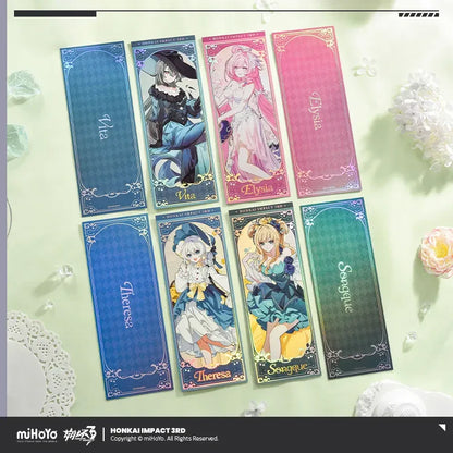 Fanglin Mengyao Series Laser Ticket Honkai Impact 3rd Raiden Mei ACG Go Anime www.acg-go.com Bronya, Durandal, Kiana, Raiden Mei, Ticket