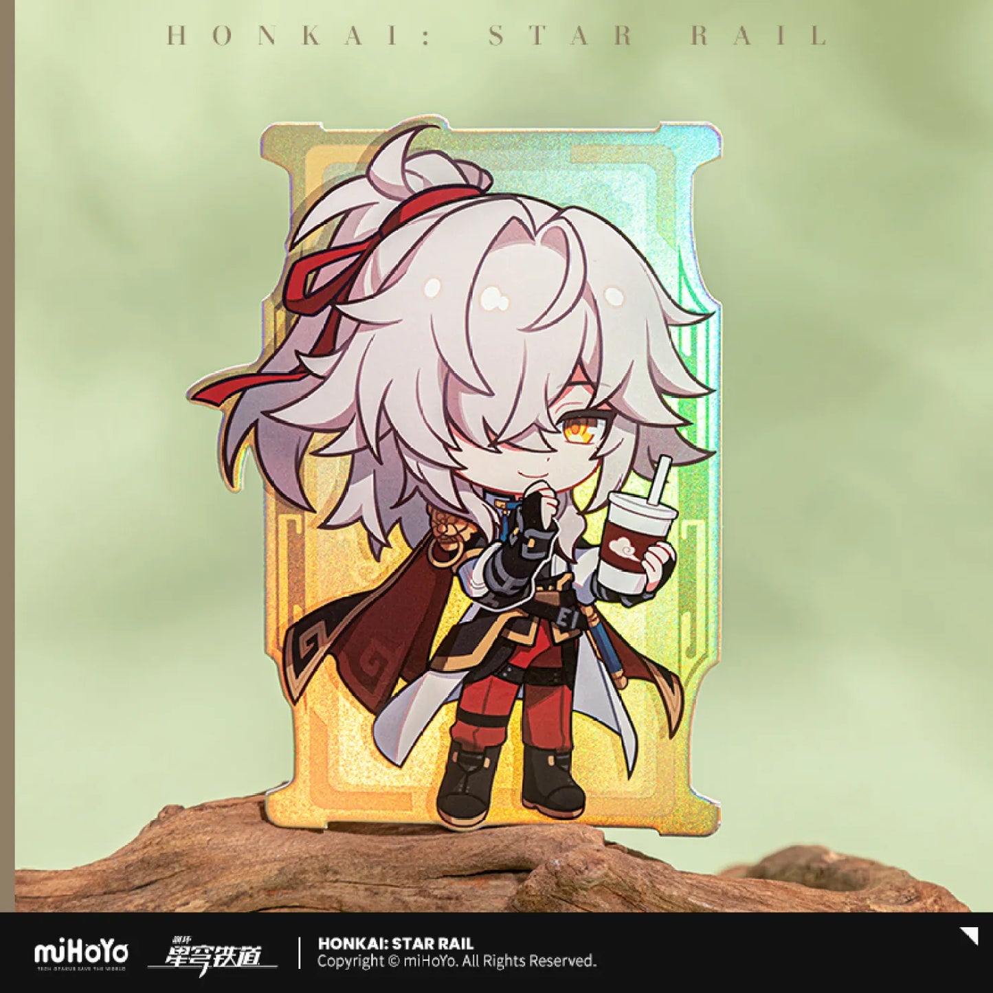 Express Travel Series Chibi Laser Collection Card