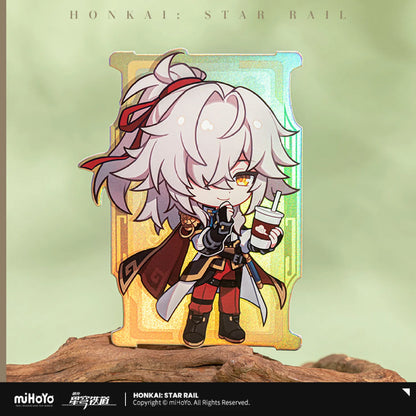 Express Travel Series Chibi Laser Collection Card