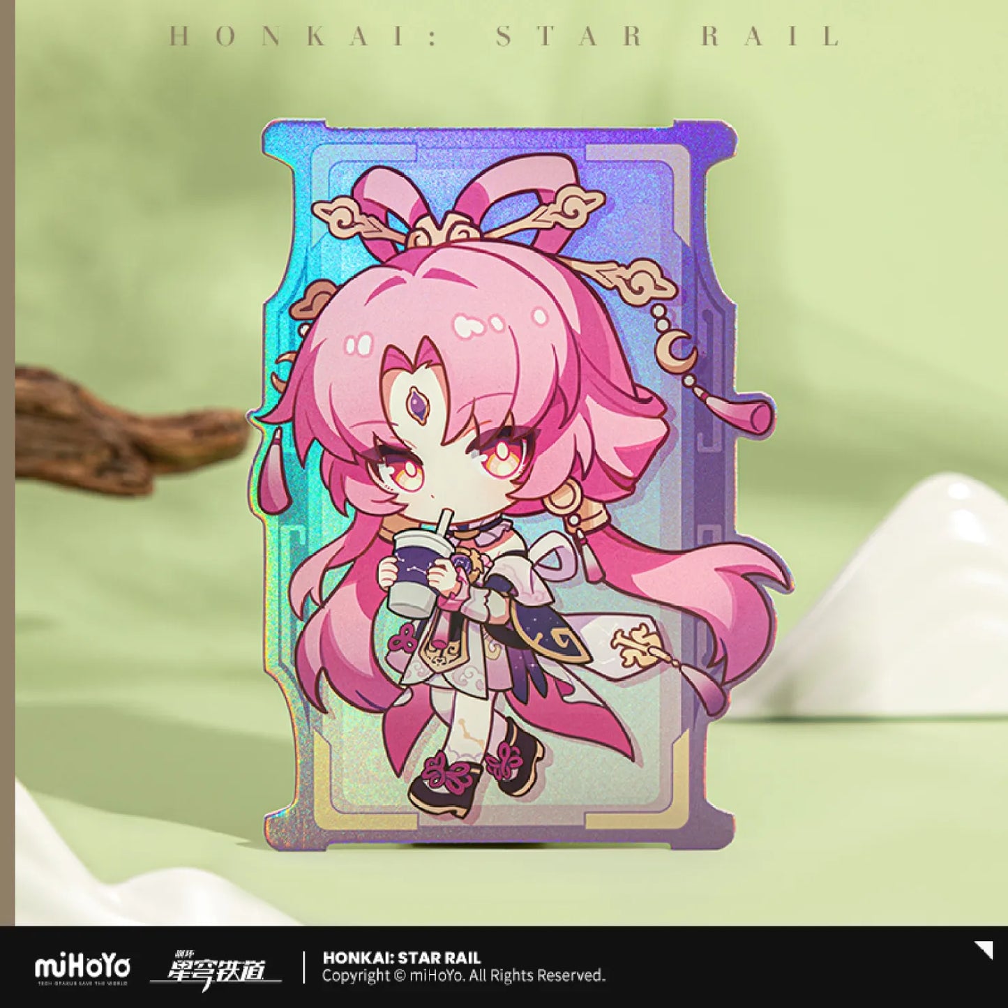 Express Travel Series Chibi Laser Collection Card