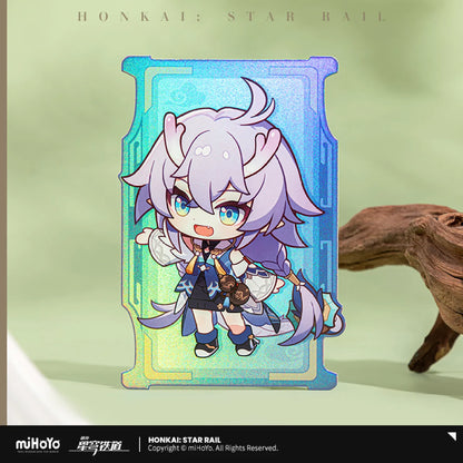 Express Travel Series Chibi Laser Collection Card