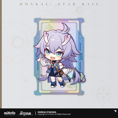 Express Travel Series Chibi Laser Collection Card