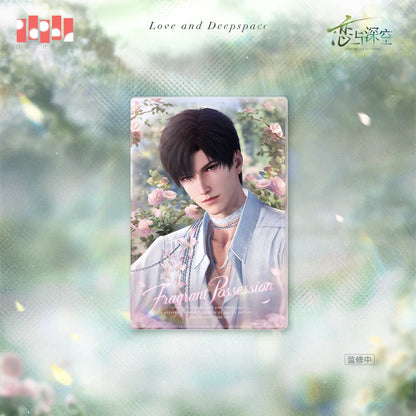 Love and Deepspace Spring and Flowers Series Floral Silhouette Acrylic Shikishi Cardboard