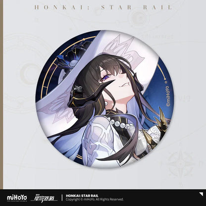 Honkai: Star Rail Invitation From The Stellar Series Tinplate Badge