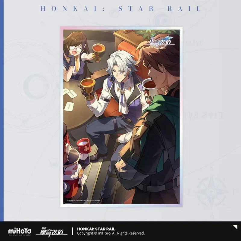 Light Cone Series Acrylic Shikishi Cardboard Honkai: Star Rail For Tomorrow's Journey ACG Go Anime www.acg-go.com Anaxa, Argenti, Art Decor, Aventurine, Bailu, Black Swan, Blade, Cardboard, Castorice, Cipher, Dan Heng, Feixiao, Fu Xuan, Gepard, Huohuo, Hyacine, Kafka, Light Cone, Lingsha, Luka, Luocha, March 7th, Moze, Mydei, Rappa, Robin, Shikishi, Sparkle, Sushang, Tribbie, Yanqing, Yukong