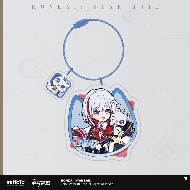 little cat series acrylic keychain ACG GO