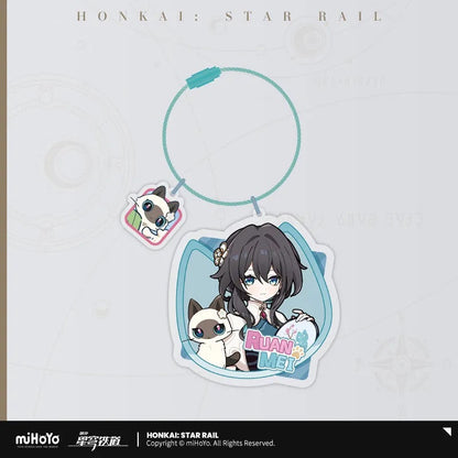 little cat series acrylic keychain ACG GO